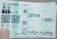 馬券 馬券